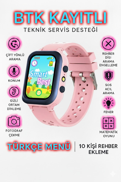 medigen Akıllı Çocuk Saati Sim Kartlı Konum Takip