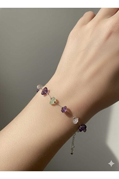 MDGS COLLECTİON FLORİT TAŞLI BİLEKLİK