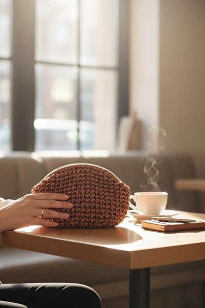 ANJEA Geantă de mână Little Scholarship Shisho cu sclipici