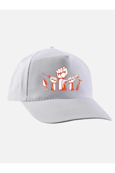 Özcan Tasarım May Day Printed Hat - Labor Day Hat