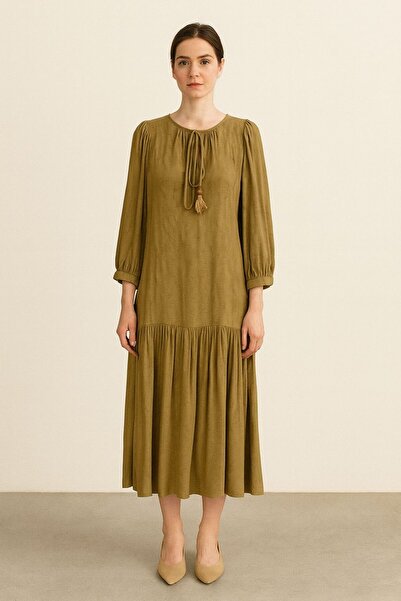 Kayra Φόρεμα Maxi με κορδόνια