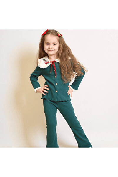 OZZY KİDS Costum de Anul Nou pentru fetiță cu guler