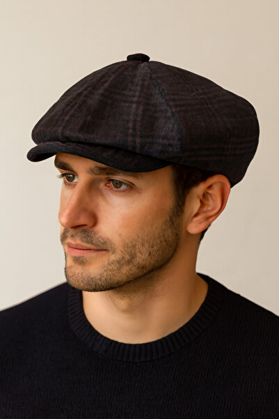 Rupen Kraft Standard Winter Wool British Cap Draped Peaky Blinders Cap Herrin...