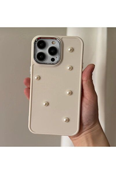 FİŞNEİLETİŞİM حافظة آيفون 14 برو بيرل إكرو