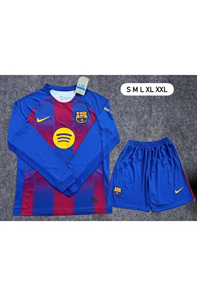 Nobrand Barcelona long-sleeved t-shirt and shorts set