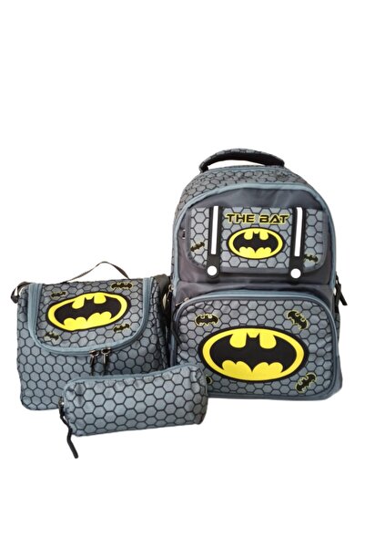 Alanç Gift Rucsac gri pentru școală primară ortopedică pentru băiat - model l...