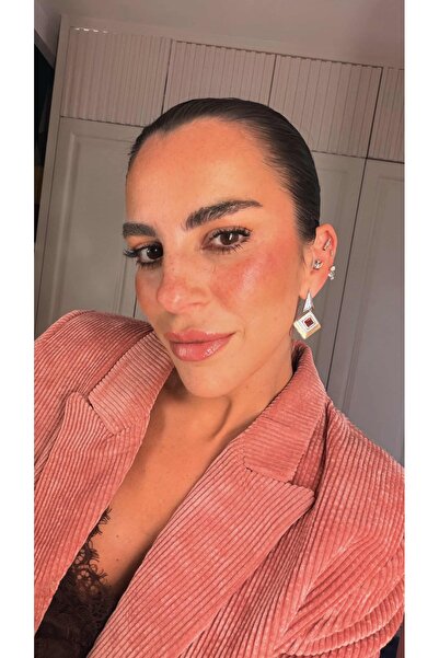 Bo Takı ve Aksesuar أقراط مرصعة بأحجار الزركون