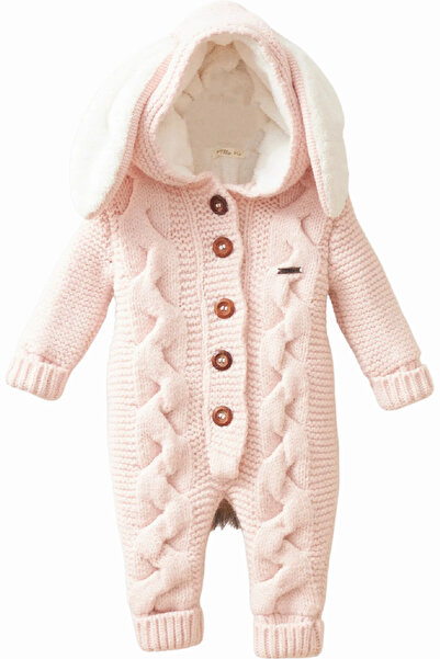 Babymio Tavşanlı Triko Tulum 7036
