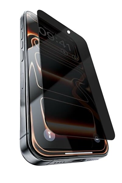 ProNorth IPhone 15 PRO Uyumlu Hayalet Ekran Koruyucu Tam Kapatan Gizli Temper...