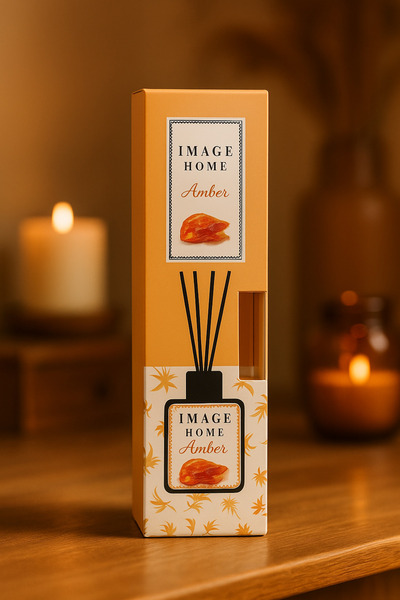 BİEV Bambu Çubuklu Oda Kokusu-Amber