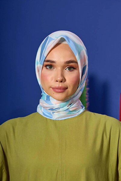 İpekhan Мек шал от колекцията „Маракеш“ в розов цвят, среден размер 1206-13