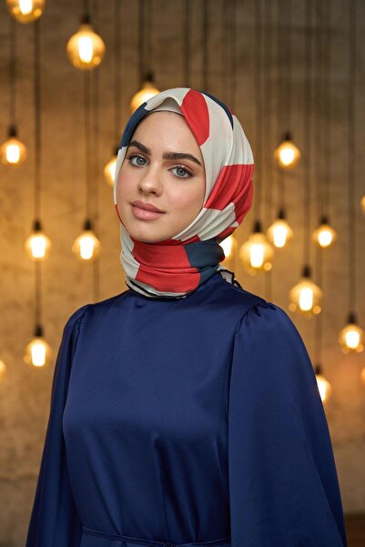 İpekhan Yaz Işıltısı Koleksiyonu Soft Eşarp Petrol Turuncu 1186-14