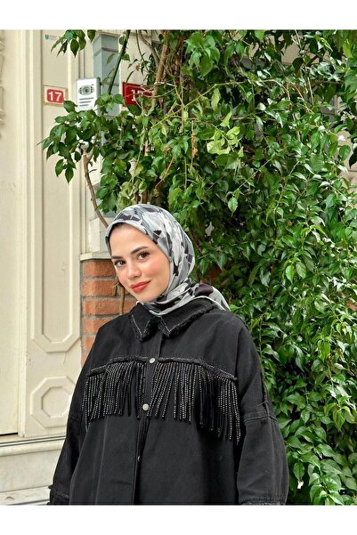 İpekhan Fular Moale Pera Gri Inchis 1148-16