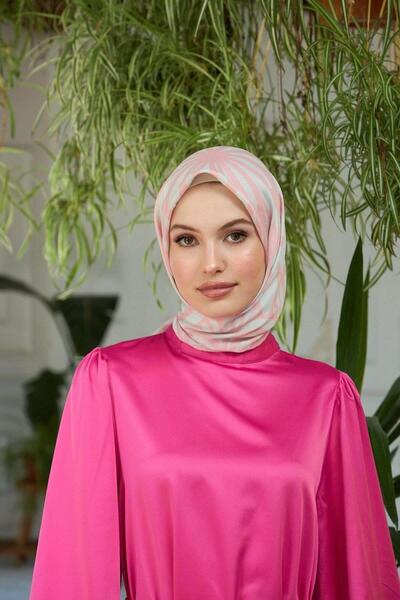 İpekhan Soft Scarf Powder Cream Summer Sparkle Collection - 1184-13