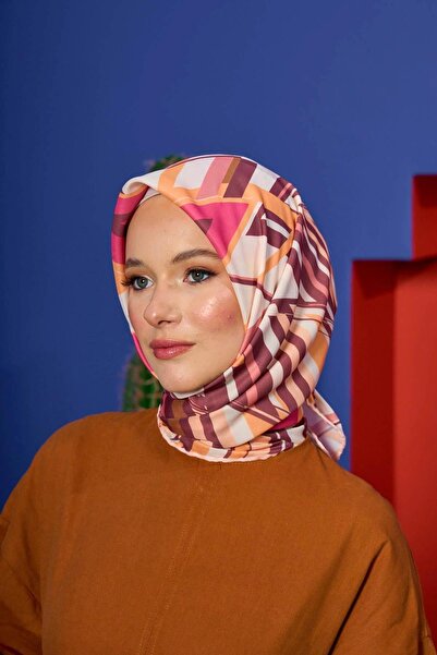 İpekhan Eșarfă moale de colecție Marrakech Maro castaniu 1208-06