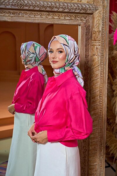 İpekhan مجموعة مراكش وشاح ناعم سلمون ليلك 1199-04