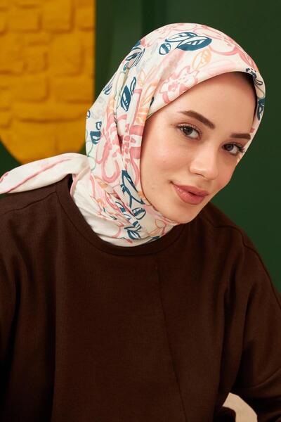 İpekhan Ipekhan Pastel Cotton Viscose Scarf 1104-13