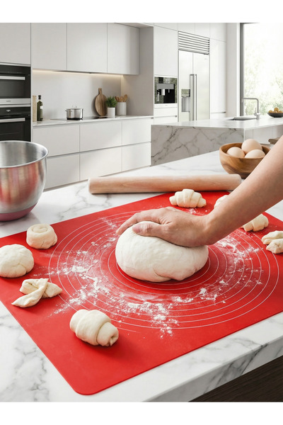 GÜL TEMİZLİK Silikon Hamur Açma Matı 45x65