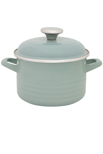 Metalac Τυπική μεταλλική κατσαρόλα με καπάκι, 16cm, 2l, παστέλ πράσινο