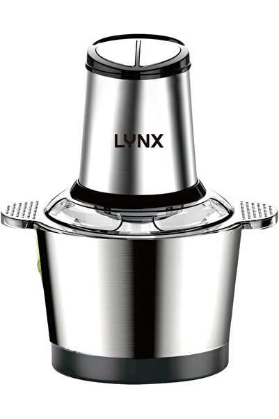 LYNX 300W Electric Chopper 3L Stainless Steel Bowl, 4 Blades Food Processor –...