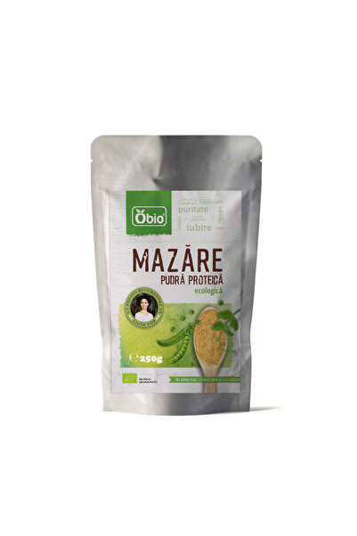 OBİO Proteina din mazare galbena pulbere 250g