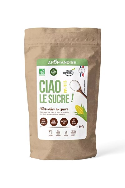 Aromandise Ciao zahar - erythritol bio 300g,