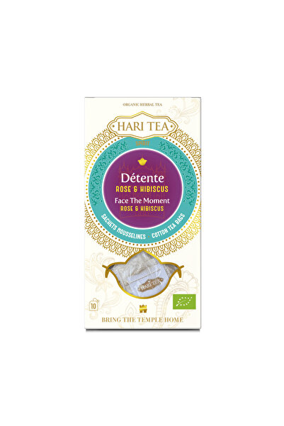 Hari Tea Ceai premium - Face the Moment - trandafiri si hibiscus bio 10dz
