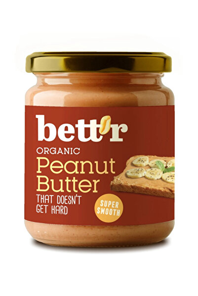 BETTR Super smooth organic peanut butter 250g