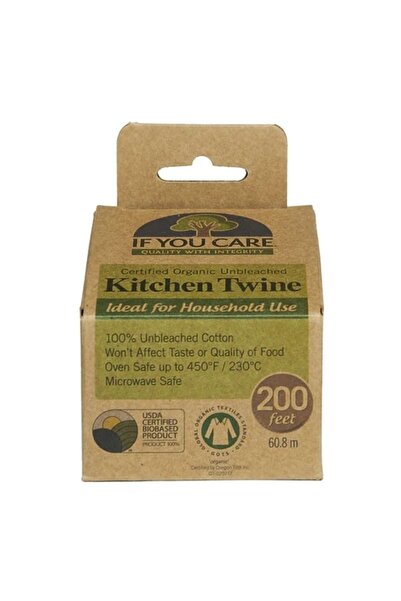 If You Care Sfoara pentru gatit nealbita, compostabila, 60.8m,