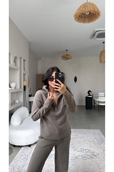 Buket Teke Mink Zippered Thessaloniki Suit