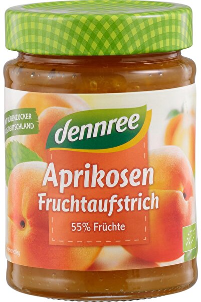 Dennree Βιολογική μαρμελάδα βερίκοκο 340 γρ.