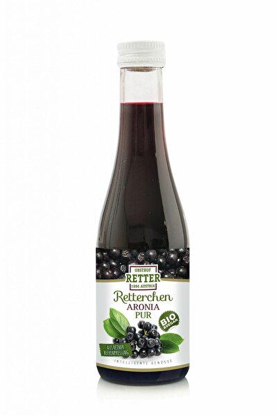 RETTER Suc de aronia pur, bio, 190ml,