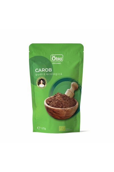 OBİO Pudra de carob (roscove) bio 125g