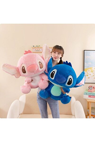 Miniso Lilo & Stitch Plush Doll – 60cm Cute Pink Character Soft Toy