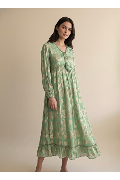 Rabiossa KADIN İTHAL UZUN ELBİSE