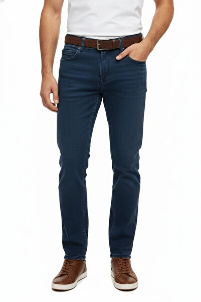 LOCUS JEANS بنطلون جينز رجالي ذو قصة عادية 320 BGL-ST04977