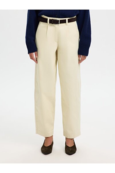 SELECTED Barrel Fit Hosen Mid Waist