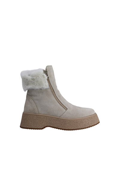 ALBİNİ 26101032S Hakiki Deri Süet Kadın Bot