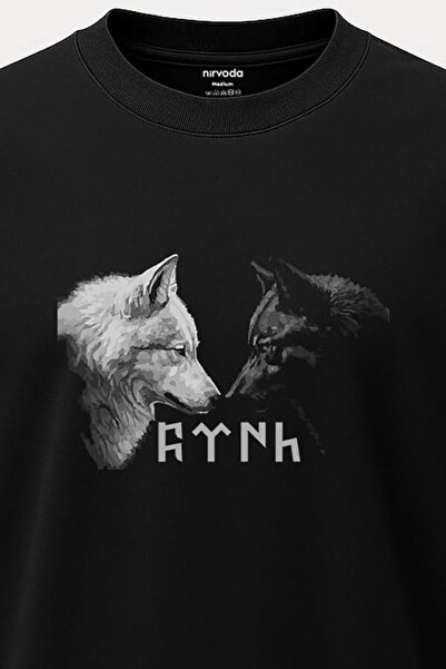 nirvoda Oversized Turkish Rulers - Leaders of Turkey Printed T-Shirt - Large Print - Wide Cut