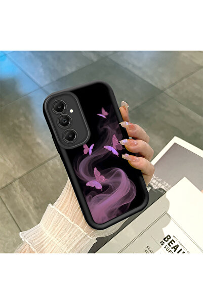 ucuc حافظة هاتف من السيليكون الأسود اللطيف المتوافقة مع هاتف Samsung Galaxy A...