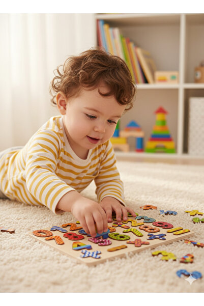 Lunitoys Ahşap Rakamlar Eğitici Zeka Geliştirici Matematik Öğretici Set (CE SERTİFİKALI)