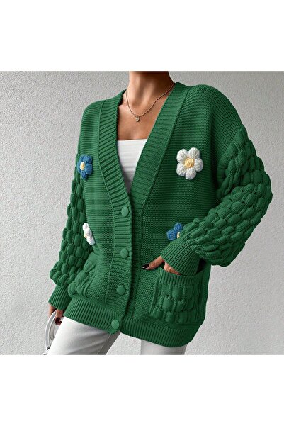 Rossida Triko cicili cepli hırka