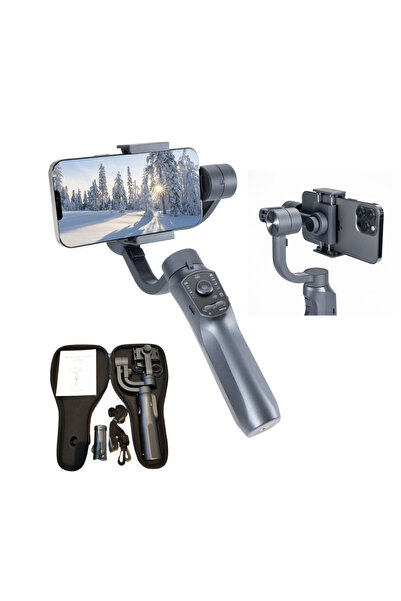 OEM Phone Stabilizer, F10 Pro Gimbal, 3-Axis Stabilization, 3600 mAh Battery, USB Charging