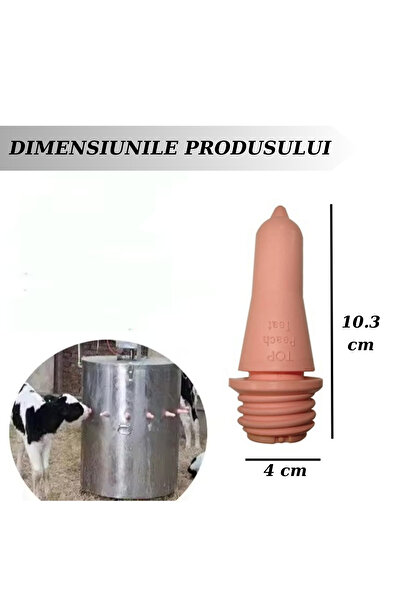 OEM Calf Feeding Teat, Pink