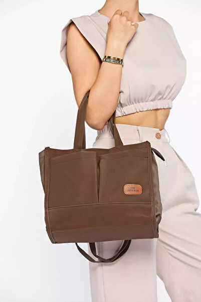 Özay butik Very Elegant Multi-Pocket Totebag Specially for the Opening