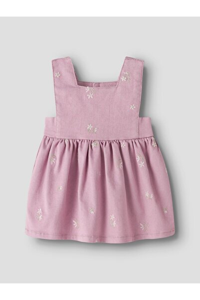 Name it Kleid Bestickter Twill