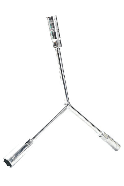 Lawazim Y Wrench 10 12 14mm Galvanized for Automotive Repair and Maintenance