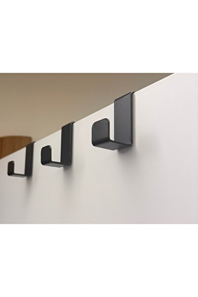 Doa Metal 3'lü Metal Kapı ve Dolap Arkası Askılık