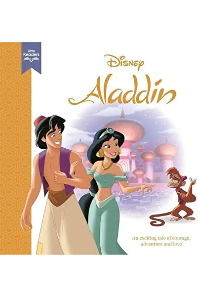 PHINDBOOKS ديزني علاء الدين: القارئ الصغير [غلاف مقوى ..