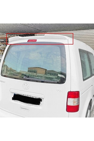 ROAL TUNİNG Volkswagen Caddy (2004-2014) Yarasa Spoiler - Beyaz Boyalı